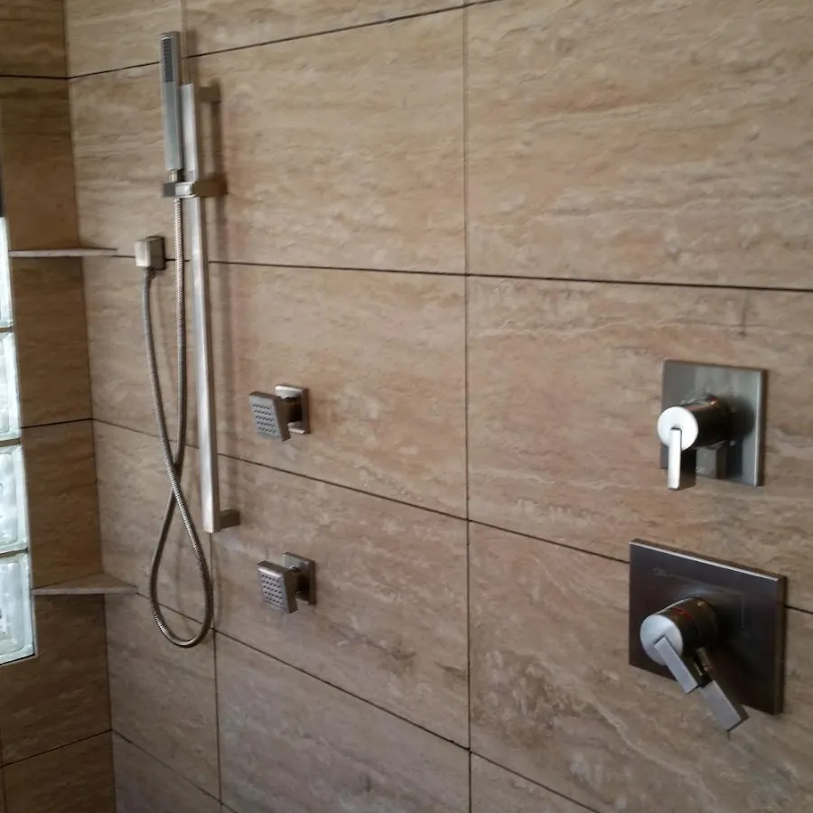 Shower fixture installation for Water Heater Installation in Westford